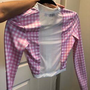 Swimsuit Longsleeve crop top